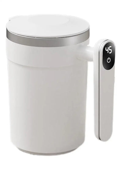 Automatic Stirring Cup Rechargeable Magnetic Mixer Electric Portable Coffee Mug Intelligent Coffee Mug Stainless Steel Coffee Mu