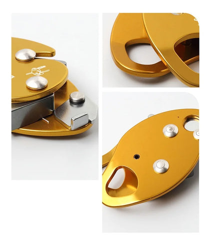 Outdoor Rock Climbing Grab Safety Equipment Rigging Grasp Rope Belay Devices Automatic Anti Fall Protective Gear Survival