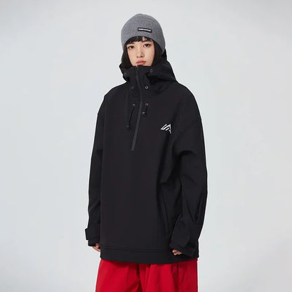 Couple Winter Skiing Jacket 2025 New Warm Snow Clothes Woman Pro Windproof Ski Sport Hoodies Man Outdoor Snowboard Top Tracksuit