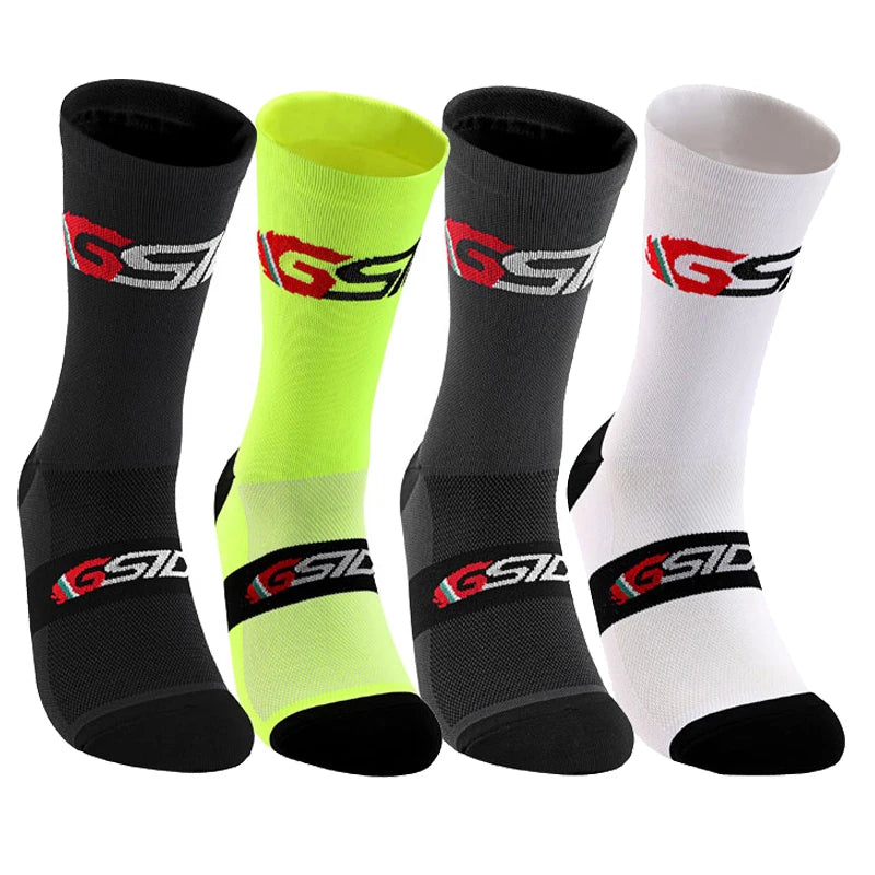 Gsidi New Cycling Socks High Quality Compression Men  Bike Outdoor Women Running Professional Sports Running