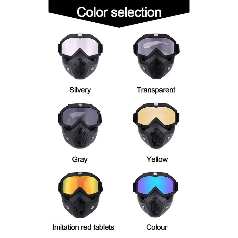 Outdoor Sport Windproof Mask Goggle Hd Bicycle Glasses Eyewear Riding Suv Summer Uv Protection Sunglasses