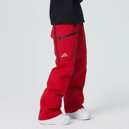 2025 Winter Women Ski Pants Snowfield Windproof Snowboard Sport Trousers Warm Man Loose Overalls New Pro Waterproof Skiing Pants