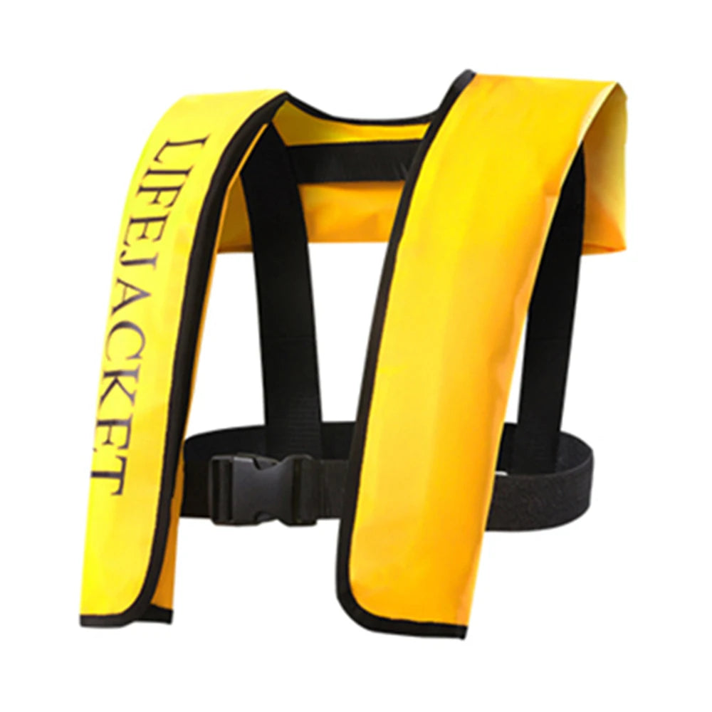 Manual Inflatable Life Jacket Adult Life Vest Water Sports Swimming Fishing Survival Jacket