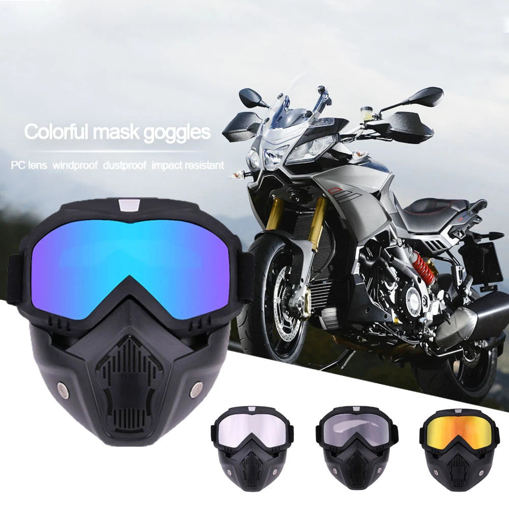 Outdoor Sport Windproof Mask Goggle Hd Bicycle Glasses Eyewear Riding Suv Summer Uv Protection Sunglasses