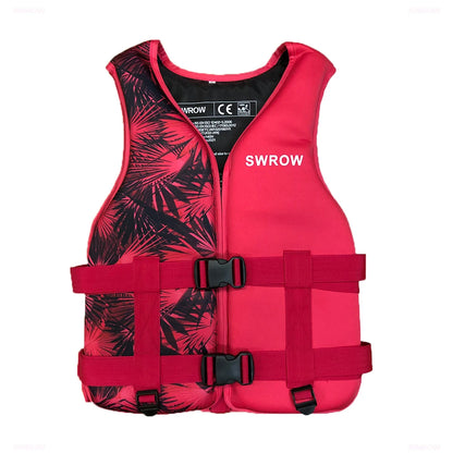 New Life Jacket Neoprene Safety Life Vest Water Sports Fishing Kayaking Boating Swimming Drifting Safety Vest for Adult Children