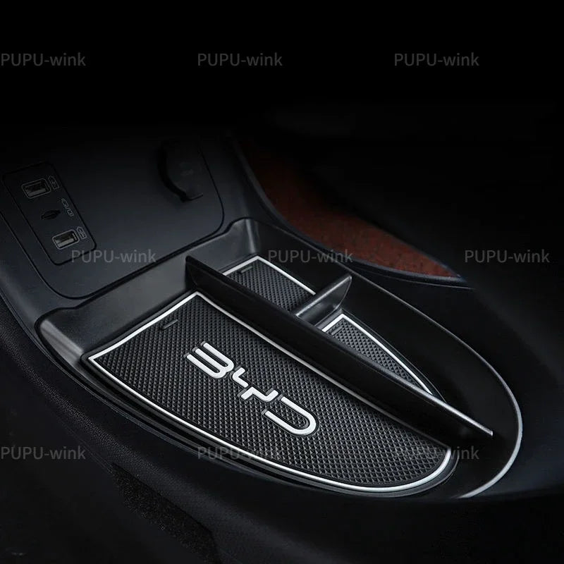 BYD Atto 3 Yuan Plus 2022 2023 2024 Center Console Storage Box New Armrest Box Storage Tray Organizer Box for BYD EV Interior
