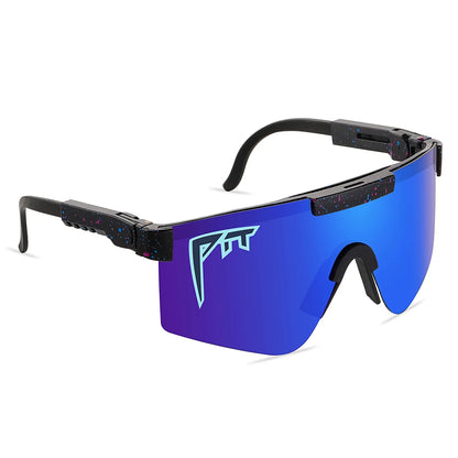 UV400 Cycling Glasses Men Women - Pit Viper Style MTB Outdoor Sport Sunglasses