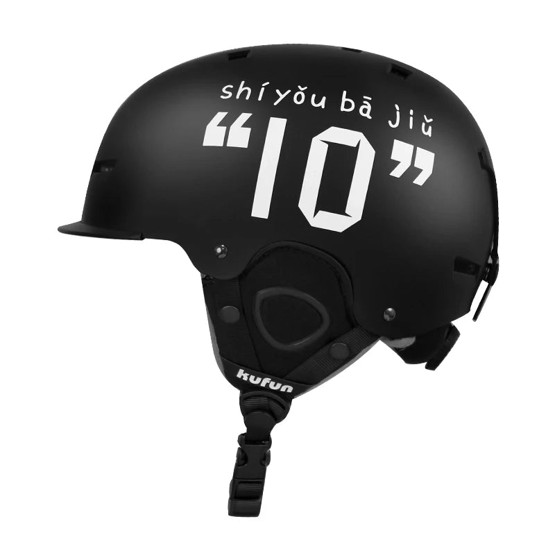 KUFUN Ski Helmet Snow Sports Snowboard Skiing Skateboard Skating Cute Animal Women Men Adult Kids Winter Safety Children
