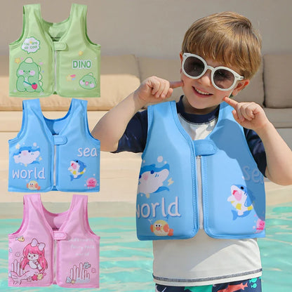 Baby Life Jacket 3D Cute Swimming Vest for Children Buoyancy Floating Vest Swimming Vest Float Child Life Jacket Pool Swimwear