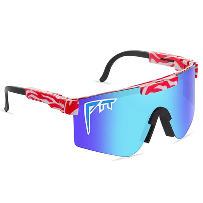 UV400 Cycling Glasses Men Women - Pit Viper Style MTB Outdoor Sport Sunglasses