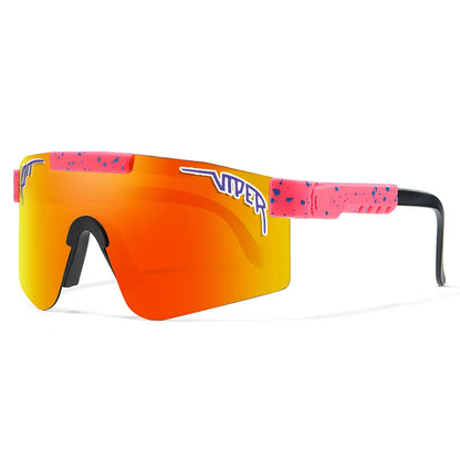 UV400 Cycling Glasses Men Women - Pit Viper Style MTB Outdoor Sport Sunglasses