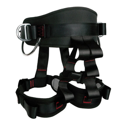 Camping Safety Belt 25KN Outdoor Rock Climbing Half Body Harness