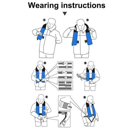 Automatic Inflatable Life Jacket Professional Swiming Fishing Life Vest for Children Water Sports Adult Life Vest for Fishing