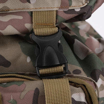 80L Tactical Bag Large Capacity Camouflage Mountaineering Backpack Waterproof Climbing Rucksack Oxford Cloth Sports Knapsack
