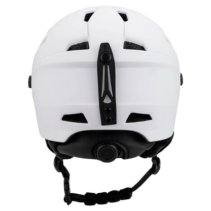 Integrated Ski Helmet Men and Women Snowboard Helmet with Removable Visor Goggles