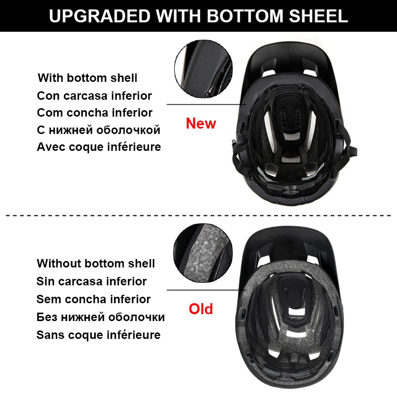 Manio Bicycle Helmet Sports Anti-impact Road Mountain Bike Helmet Men Women Riding Cycling Helmet