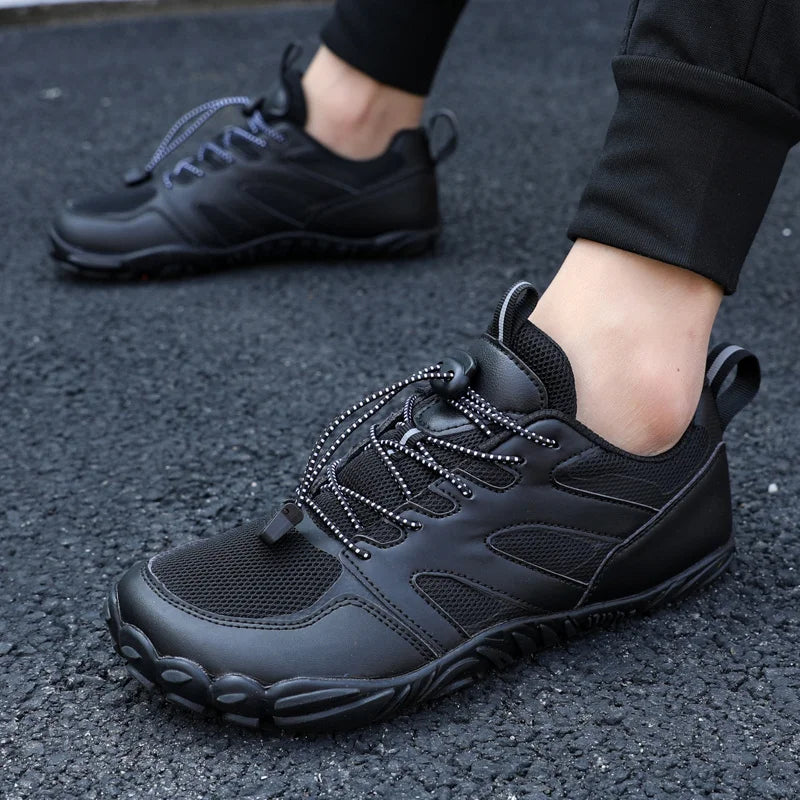 Men's Minimalist Trail Running Barefoot Shoes Wide Toe Box Zero Drop Aqua Sock Shoes for Kayaking Boating Hiking Surfing Walking