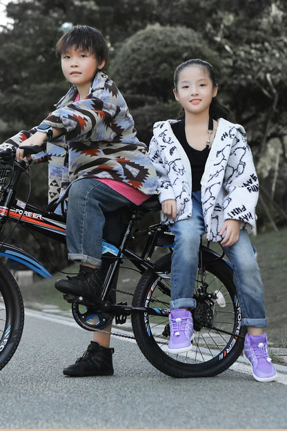 Boys Girls Snow Boots Waterproof Winter Shoes Kids Barefoot Shoes Winter Wide Toe Sneakers Warm Snow Boots Lightweight Non-slip