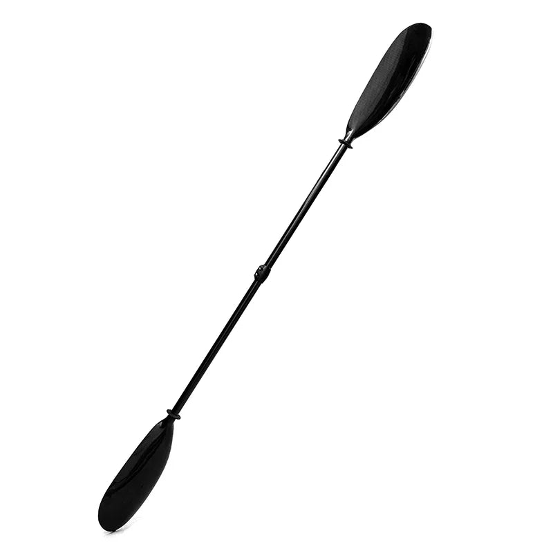2 sections 100% Carbon Fiber Kayak Paddle Carbon Spoon-type Blade Ultra Light Carbon Wing Paddle for Boat Surfing Kayaking