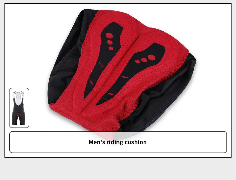 X-TIGER Pro Men's Cycling Bib Shorts Bretelle Professional Cyclist MTB Road Tights Bicycle Clothing For Long Distance Riding