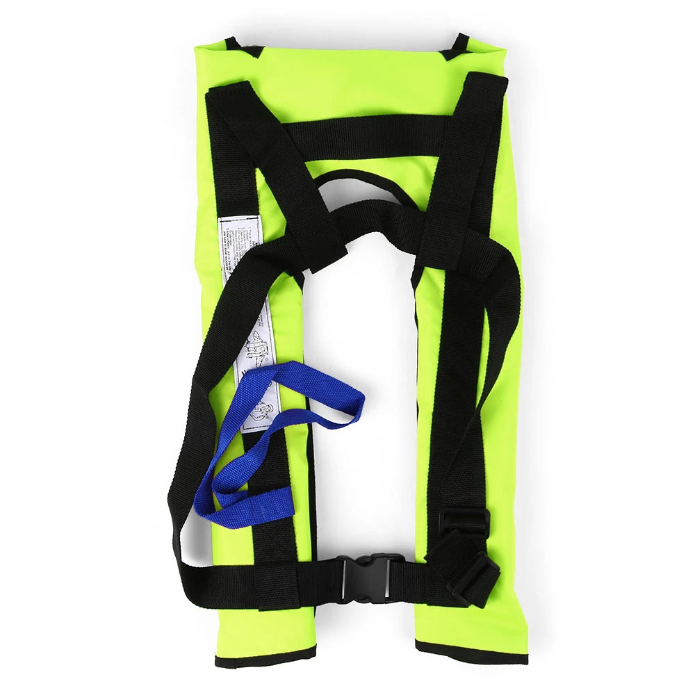 Manual Inflatable Life Jacket Adult Life Vest Water Sports Swimming Fishing Survival Jacket