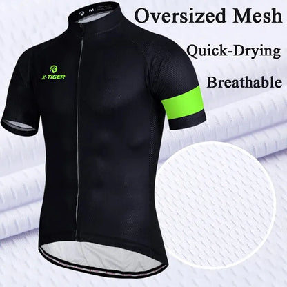 X-TIGER Cycling Jersey MTB Bicycle Bike Clothes Maillot Roupa Ropa De Ciclismo Hombre Verano Cycling Clothing