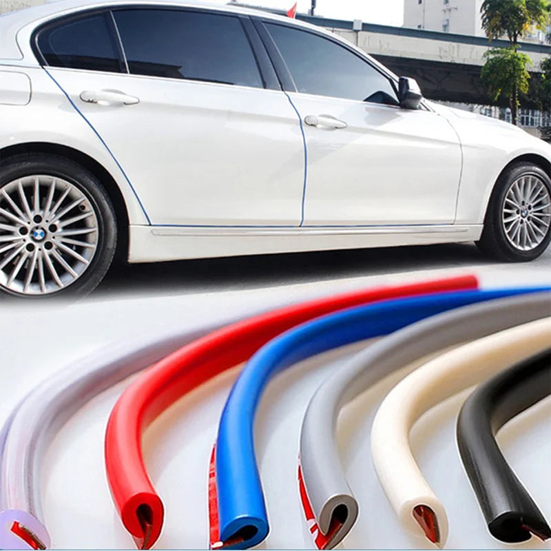 5M Universal Car Door Edge Guards Trim - Protects Your Vehicle from Scratches and Dents