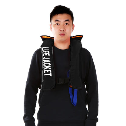 Manual Inflatable Life Jacket Adult Life Vest Water Sports Swimming Fishing Survival Jacket