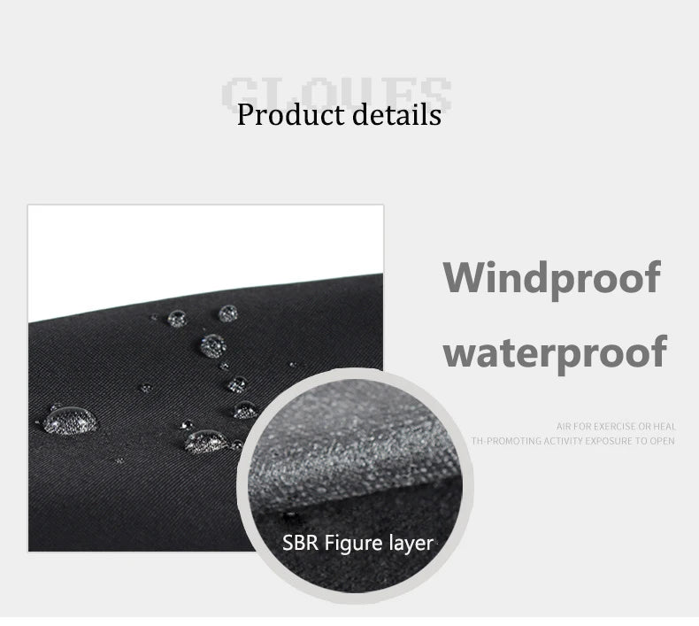 Winter Waterproof Touchscreen Gloves for Men Women Windproof Non-Slip Warm Cycling Motorcycle Ski Driving Sports Fishing Gloves