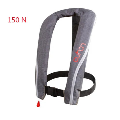 Professional Fishing Vest Self Inflatable Life Jacket Manual Vest Adult 150N 100N Auto Water Sports Rafting Boating Accessories