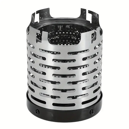 Stainless Steel Heating Cover Outdoor Camping Heating Stove Infrared Heater Camping Baking Stove Cassette Baking Stove