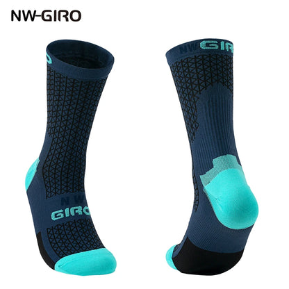 Gsidi New Cycling Socks High Quality Compression Men  Bike Outdoor Women Running Professional Sports Running