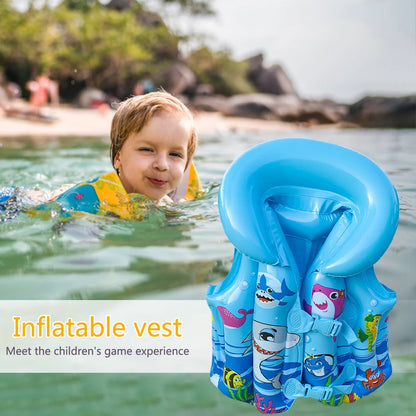 Baby Float Life Vest Jacket Children PVC Drifting Safety Vest Swimming Vest for Children Buoyancy Floating Vest Swimming Vest