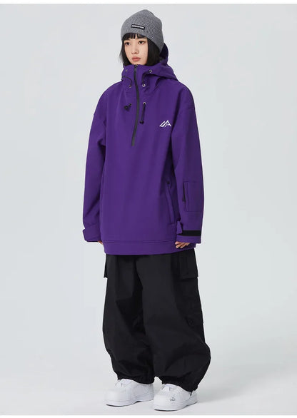 New Couple's Skiing Jackets 2025 Winter Warm Snow Clothes Pro Windproof Woman Ski Sport Hoodies Man Outdoor Snowboard Tracksuit