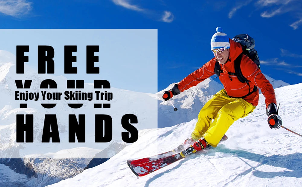 Ski Backpack Large Capacity Storage Bag Waterproof Outdoor Sports Supplies for Goggles Jacket Skis Snowboard Accessories Gloves