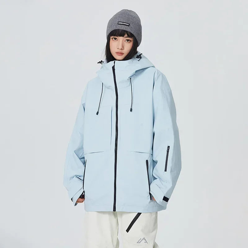 2025 Winter Couple Skiing Jackets New Woman Snowboard Sport Tops Man Warm Skiing Coats Pro 3L Waterproof Windproof Snow Clothes