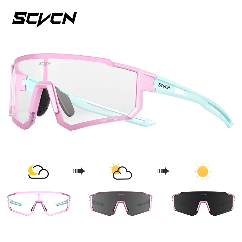 UV400 Polarized Cycling Sunglasses for Men and Women