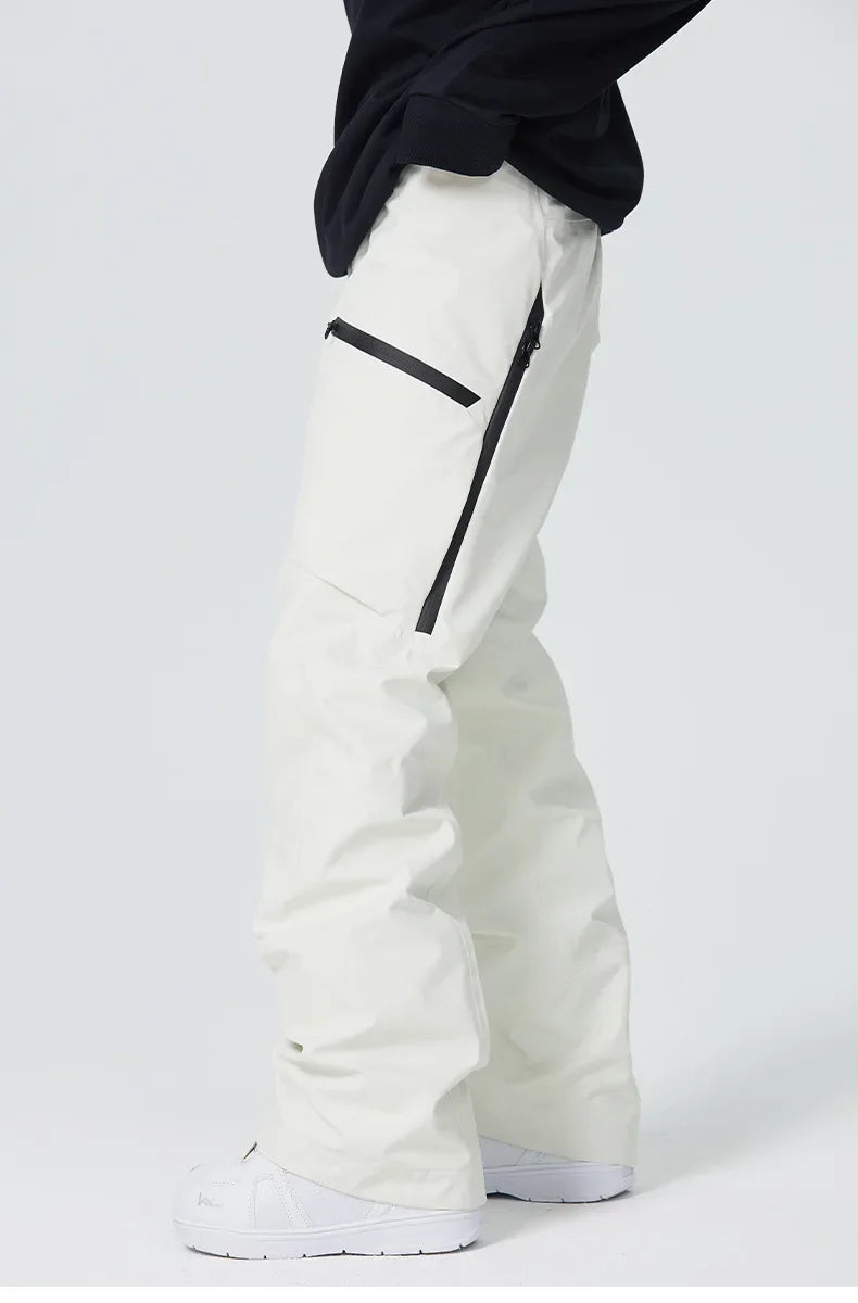 2025 Winter Women Ski Pants Snowfield Windproof Snowboard Sport Trousers Warm Man Loose Overalls New Pro Waterproof Skiing Pants