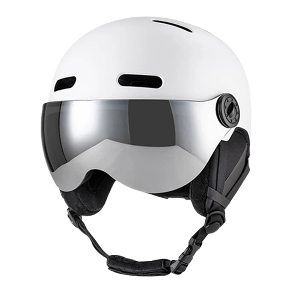 Skiing Helmet Snowboard Helmet With Detachable Glasses Winter Outdoor Sports Ski Helmet Safety Skateboard Skiing Snowboard Snow