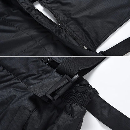 Winter Warm Breathable Skiing Pants for Men Women High Quality Windproof Waterproof Suspender Trousers Outdoor Sports Bibs Pants
