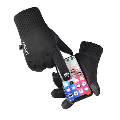 Winter Waterproof Touchscreen Gloves for Men Women Windproof Non-Slip Warm Cycling Motorcycle Ski Driving Sports Fishing Gloves