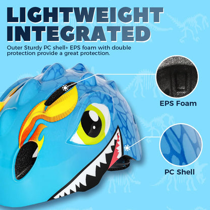 VICTGOAL Kids Bicycle Helmet Child Sports Safety Cycling Protection Knee Elbow Pad Sets Balance Bike Roller Skating Helmet Guard
