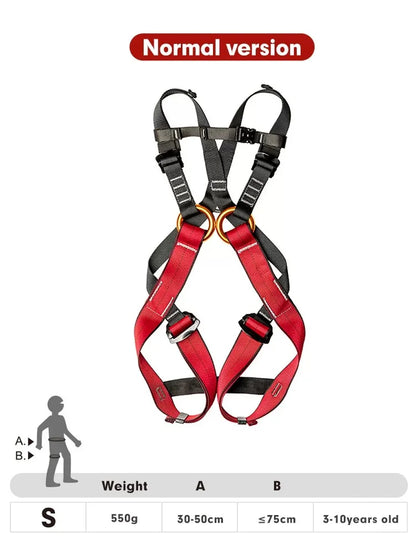 Child Indoor Expansion Full Body Harness Outdoor Rock Climbing Outdoor Protection Children Safety Belt