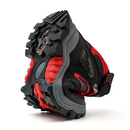Kids Hiking Boots Boys Girls Outdoor Walking Climbing Sneaker Comfortable Snow Shoes Hiker Boot Antiskid Steel Buckle Sole