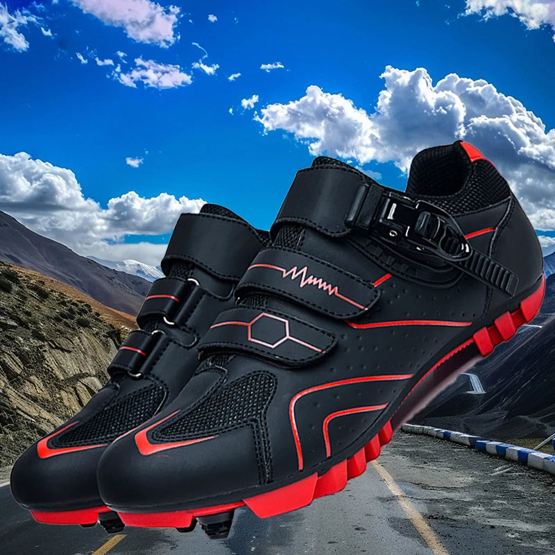 Mountain Cycling Shoes Women Anti-Slip Indoor Cycling Shoe Outdoor Cleats Shoes  Comfortable And Breathable