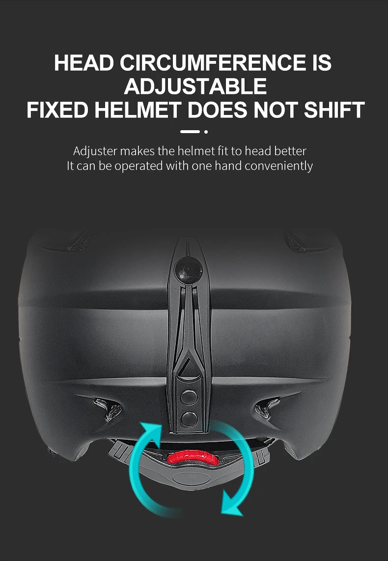 MOON PC+EPS Adult Ski Helmet for Adult and Youth Skating Skateboard Helmet Snow Sports Snowboard Helmets With 2 Gifts