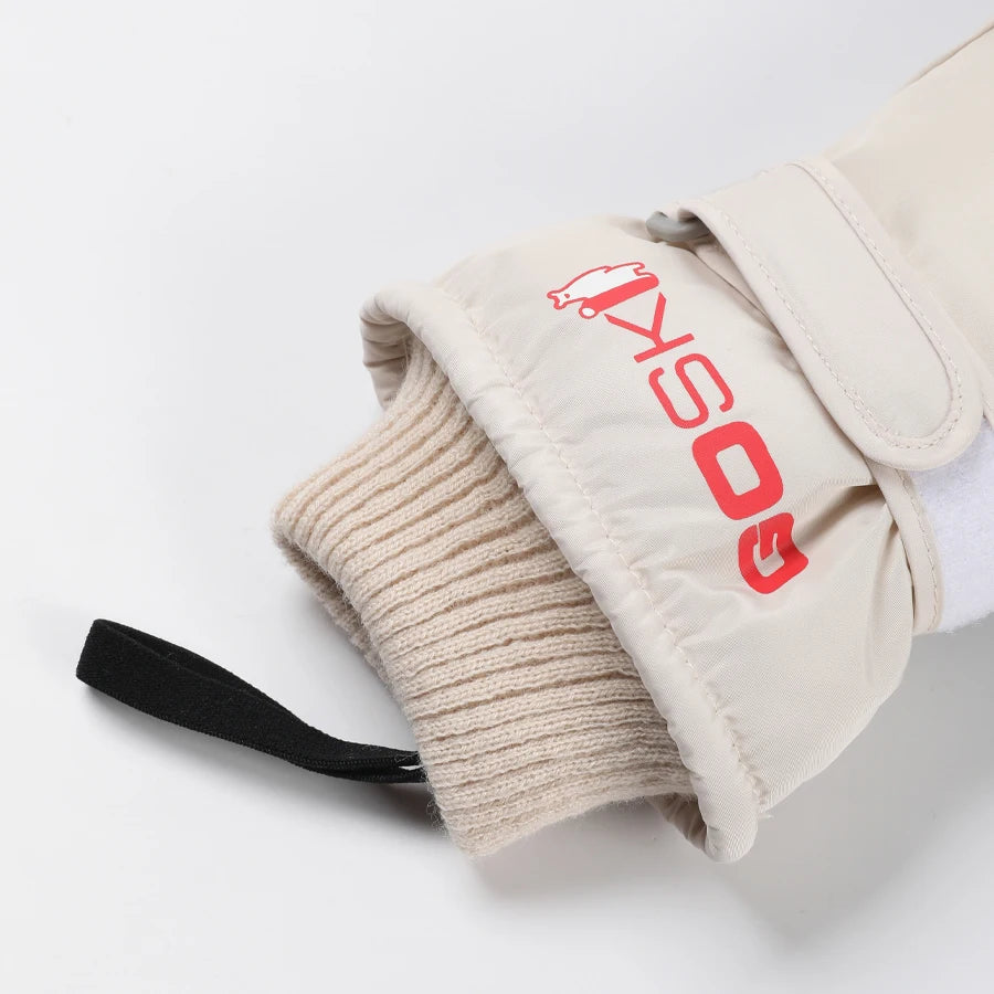 2025 Ski Gloves Warm, Waterproof, Thickened Finger Gloves Winter Ski Board Snow Gloves Men's and Women's Accessories
