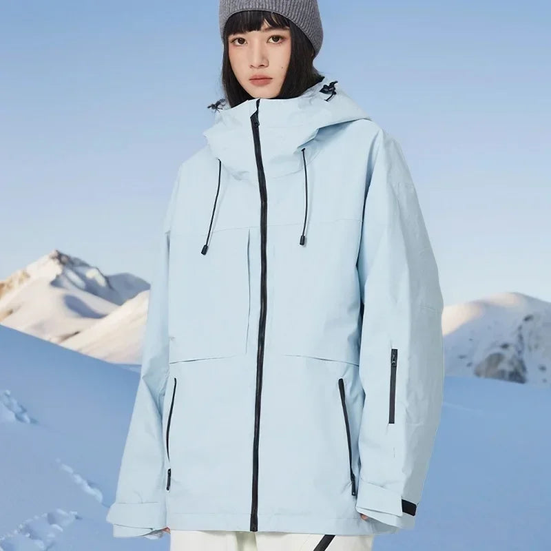 2025 Winter Couple Skiing Jackets New Woman Snowboard Sport Tops Man Warm Skiing Coats Pro 3L Waterproof Windproof Snow Clothes