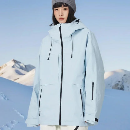2025 Winter Couple Skiing Jackets New Woman Snowboard Sport Tops Man Warm Skiing Coats Pro 3L Waterproof Windproof Snow Clothes