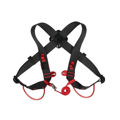 Rock Climbing Shoulder Girdles Adjustable Chest Safety Belt Harness